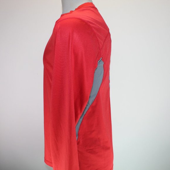 Nike Pro Combat Cincinnati Reds Men's L Red Fitted Dri-Fit Authentic MLB T-Shirt - Picture 5 of 7